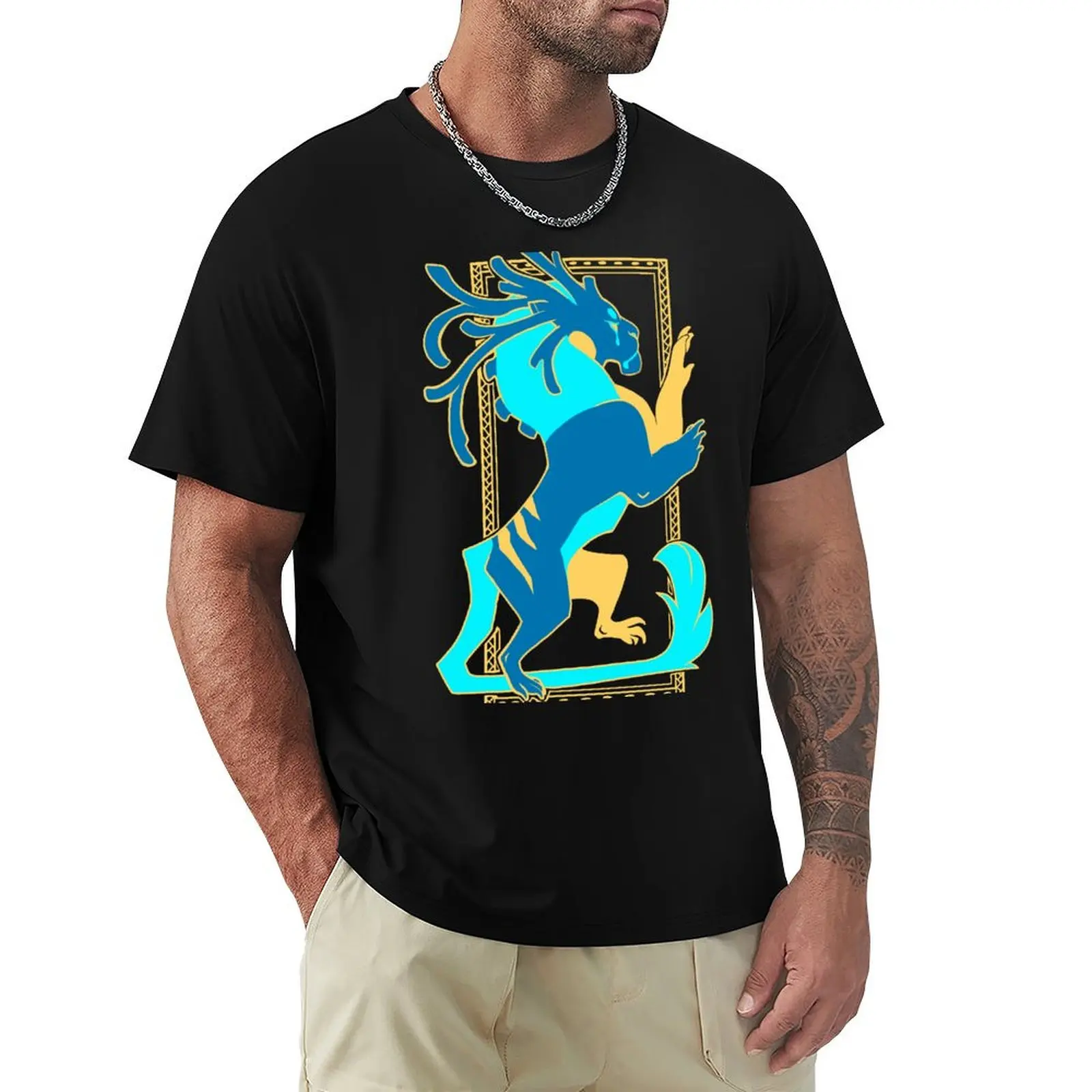 Snow Cat - The Snow Cat Prince T-Shirt Standard Fit Solid Tee Shirt