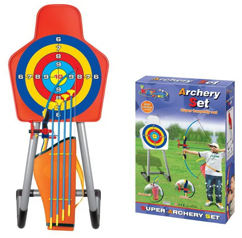 

Bow And Arrow Set Toy Foldable Parent-Child Interaction Outdoor Toy Children's simulated shooting Role Playing Birthday Gift