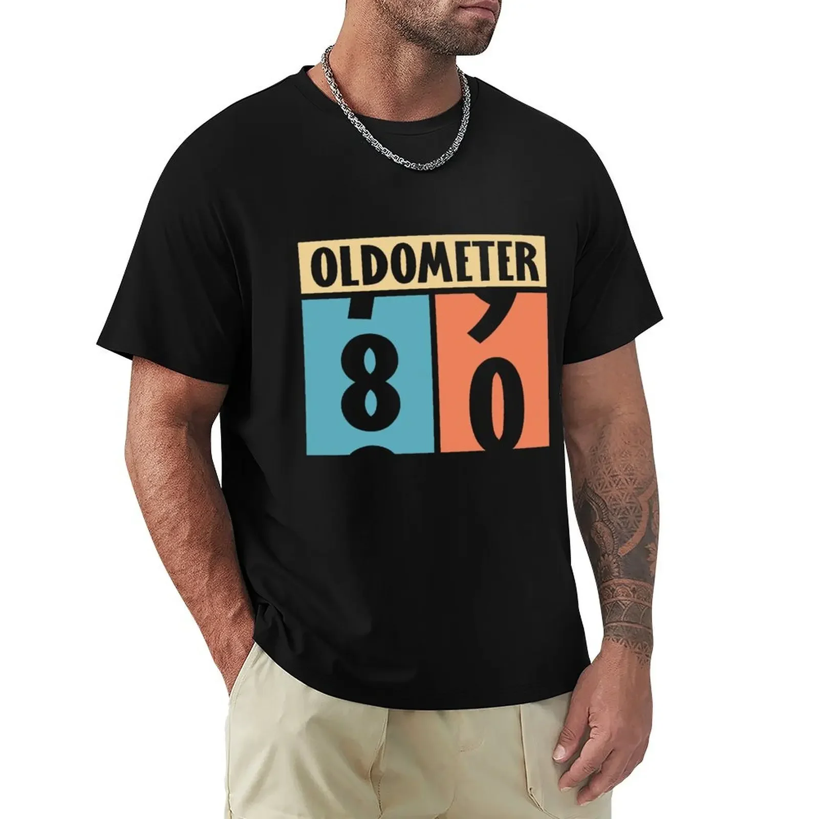 Oldometer 80 T-Shirt sweat anime tshirt plain t shirts men