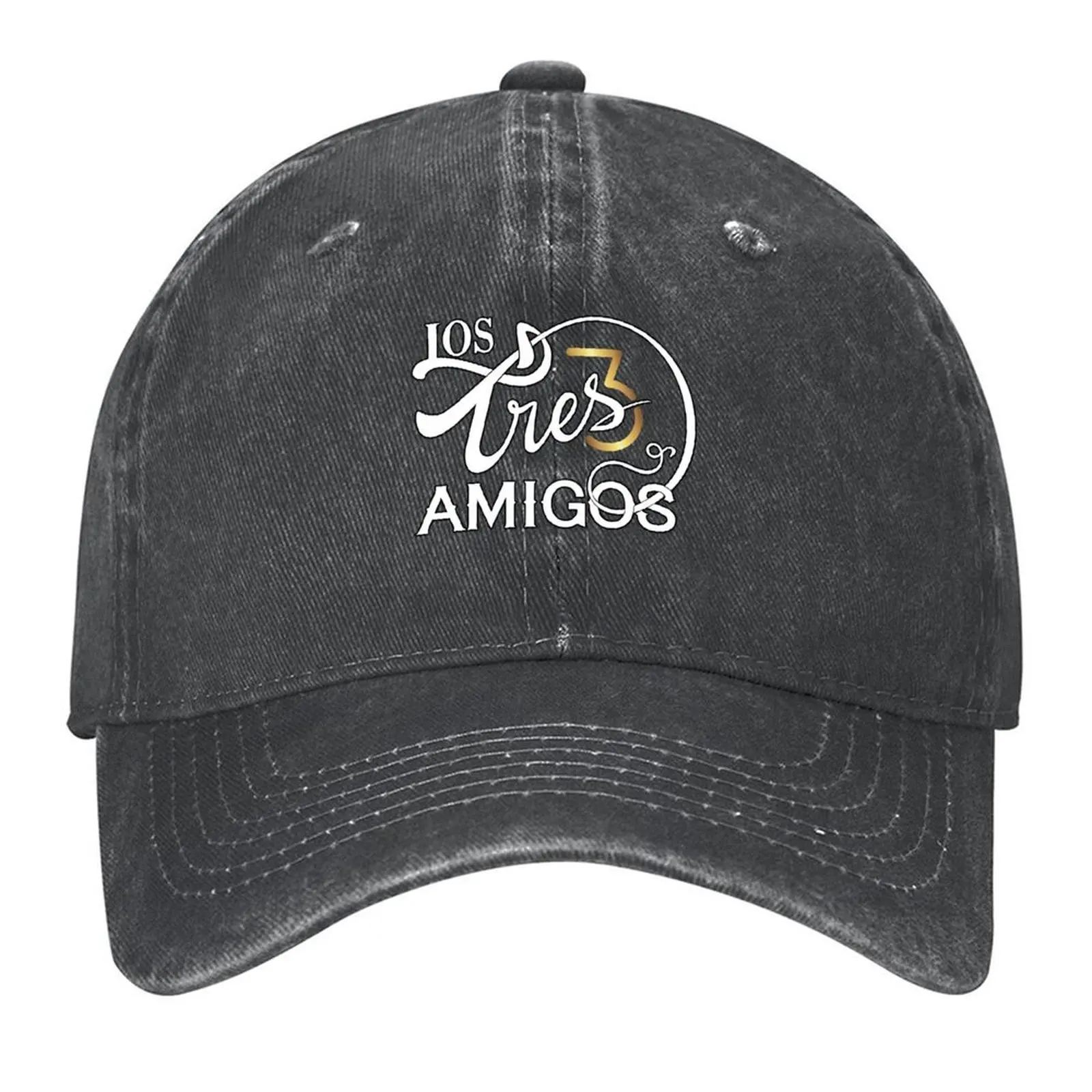

Los Tres Amigos - The Three Amigos Baseball Cap Fishing cap Vintage cute custom Hat Caps Male Women's