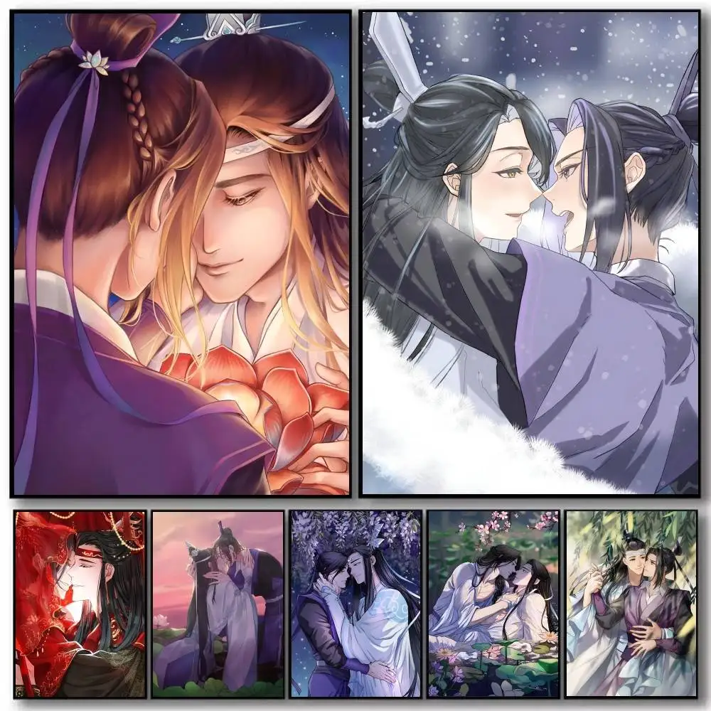 Anime XiCheng Grandmaster Of Demonic Cultivation Poster And Prints Wall Art Pictures For Modern Bedroom Game Room Home Decor