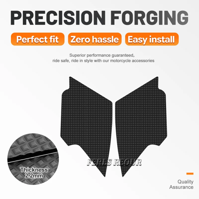 

Антискользящая подушка для бензобака и защита для коленей | Подходит для BMW F900GS (2024-2026). | Прочный и простой в установке наклейка для мотоцикла