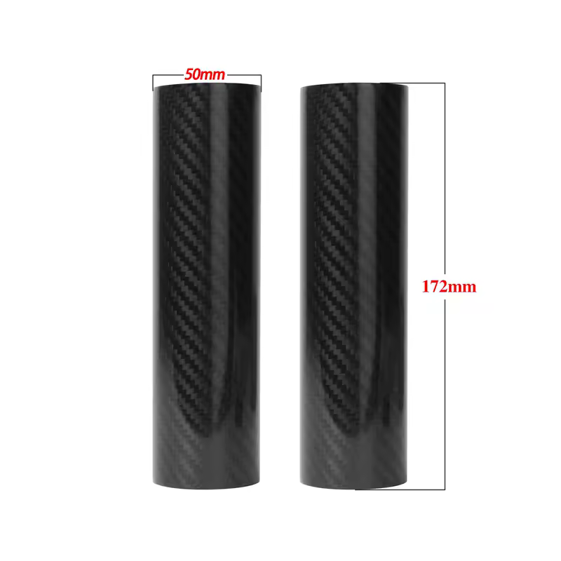 Motorcycle 160-260mm Front Fork Wraps Carbon Fiber Protectors For KTM Honda Yamaha Kawasaki Suzuki CRF CR YZF EXC SXF XC XCF XCW - Image 3