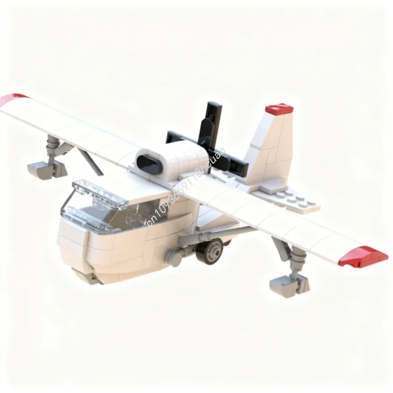 

263pcs MOC Harbor Republic RC 3 Seabee Model Building Blocks Toy Construction Creative Idea DIY Christmas Gift Education