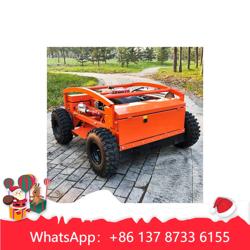 

Industrial Grade Professional High Quality 24V Cordless Tractor Robot Lawn Mower Self-Propelled 4-Stroke Features Remote Control