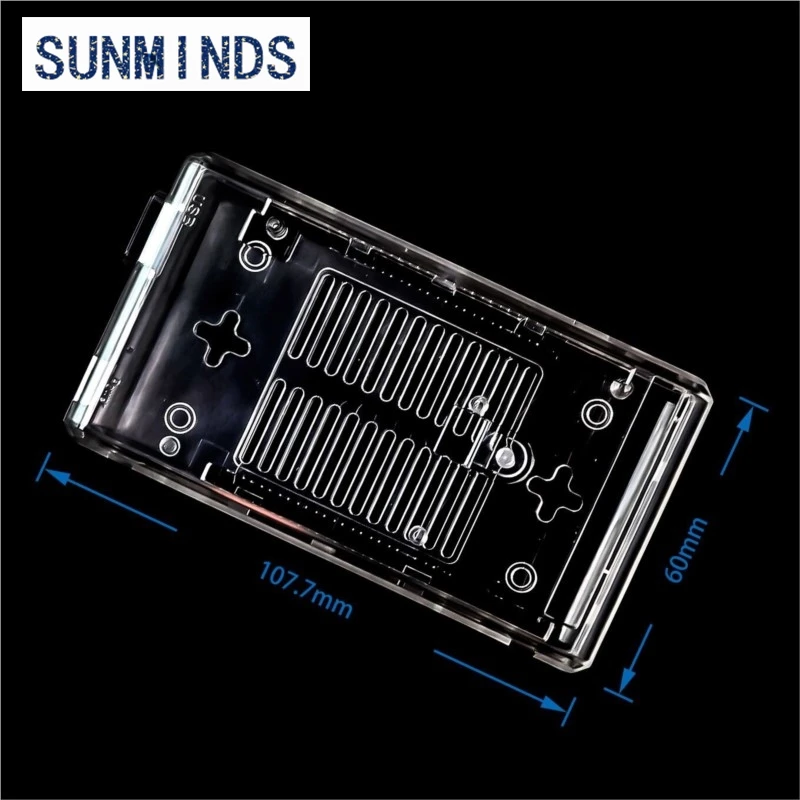 1 stks Helder of Zwart ABS Box Case VOOR Arduino Mega2560 R3 Controller Behuizing W/Schakelaar