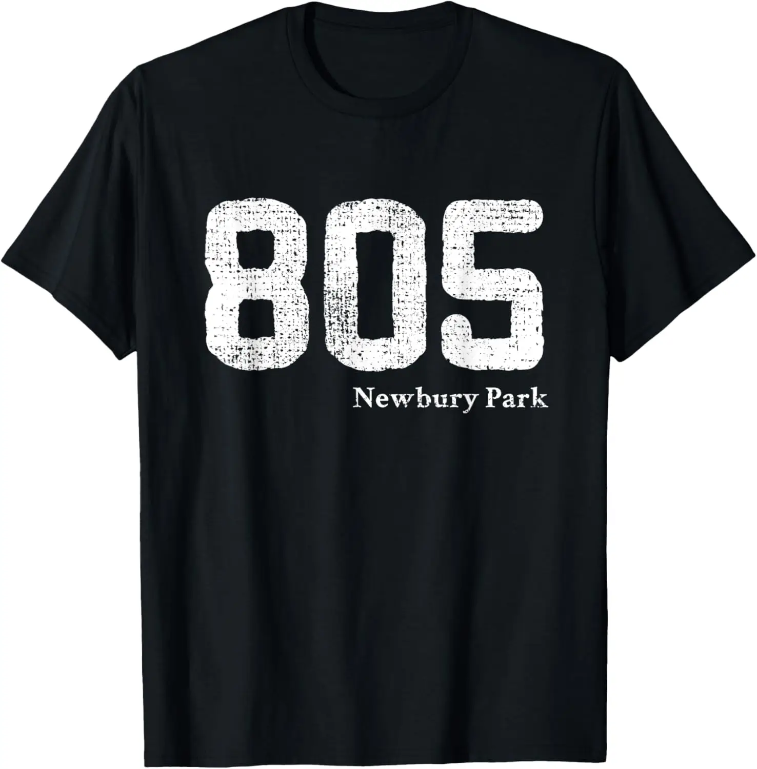 805 Area Code Newbury Park, California T-Shirt