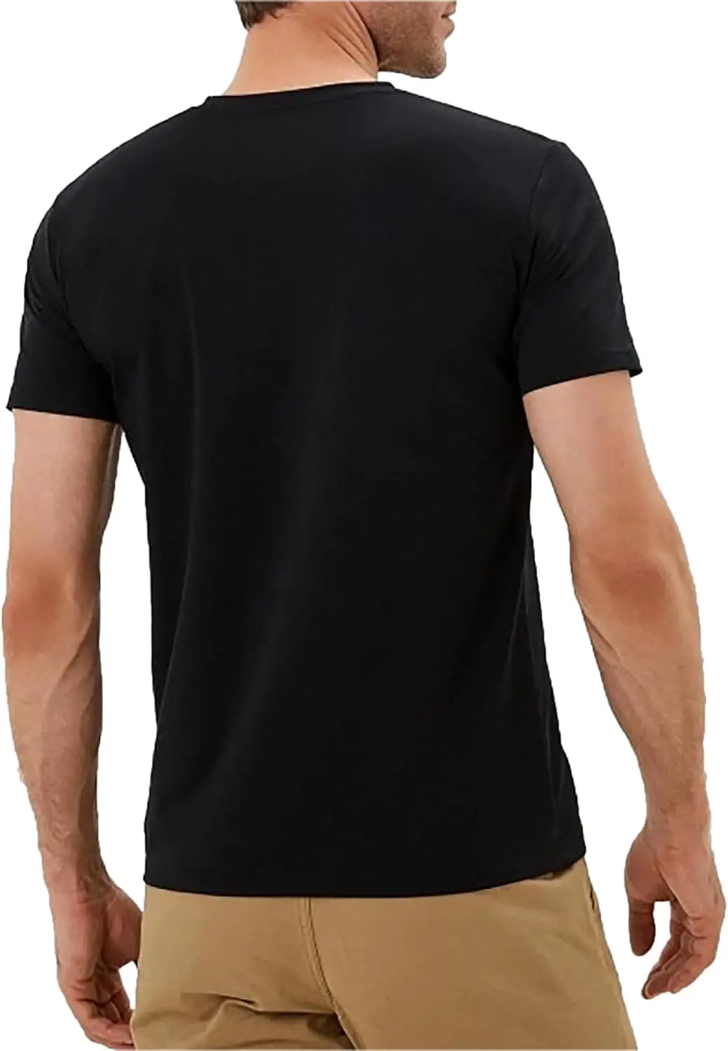 T-Shirts Novelty Printing Tee Shirt Rock and Roll Band Tee Mens Trendy Short Sleeve Black