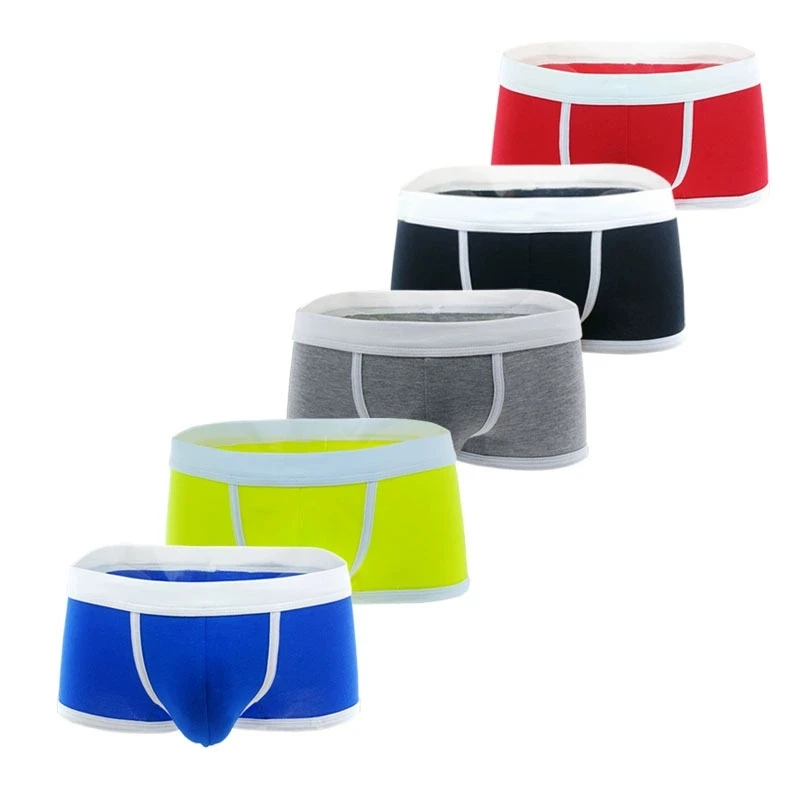 5PCS Men Boxers Sho…