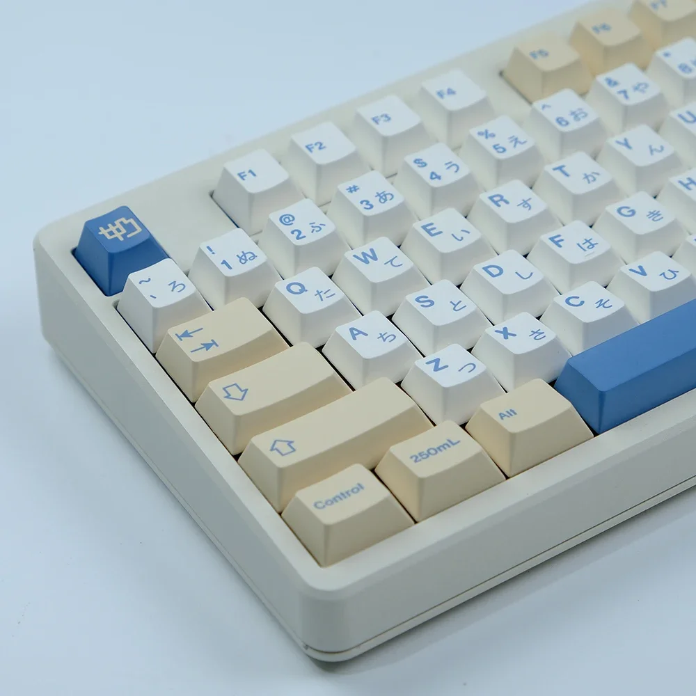 

GMK soy milk keycap sublimation original height pbt adaptation 61/68/84/87/98/104