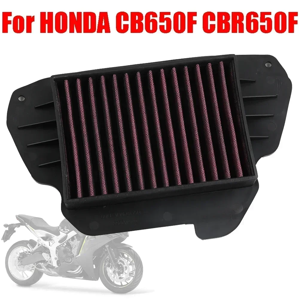 Motorcycle Air Filter Intake Cleaner Element For HONDA CB650F CBR650F CB650 CBR650 CB CBR 650 F 650F 2014 - 2018 Accessories