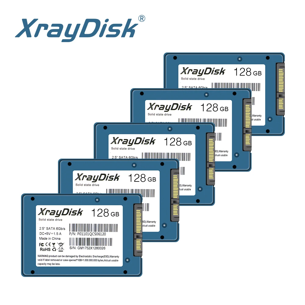 Wholesale Xraydisk Sata3 Ssd 120GB*5 128GB*5 240GB*5 256GB*5 Hard Disk Disc 2.5 \