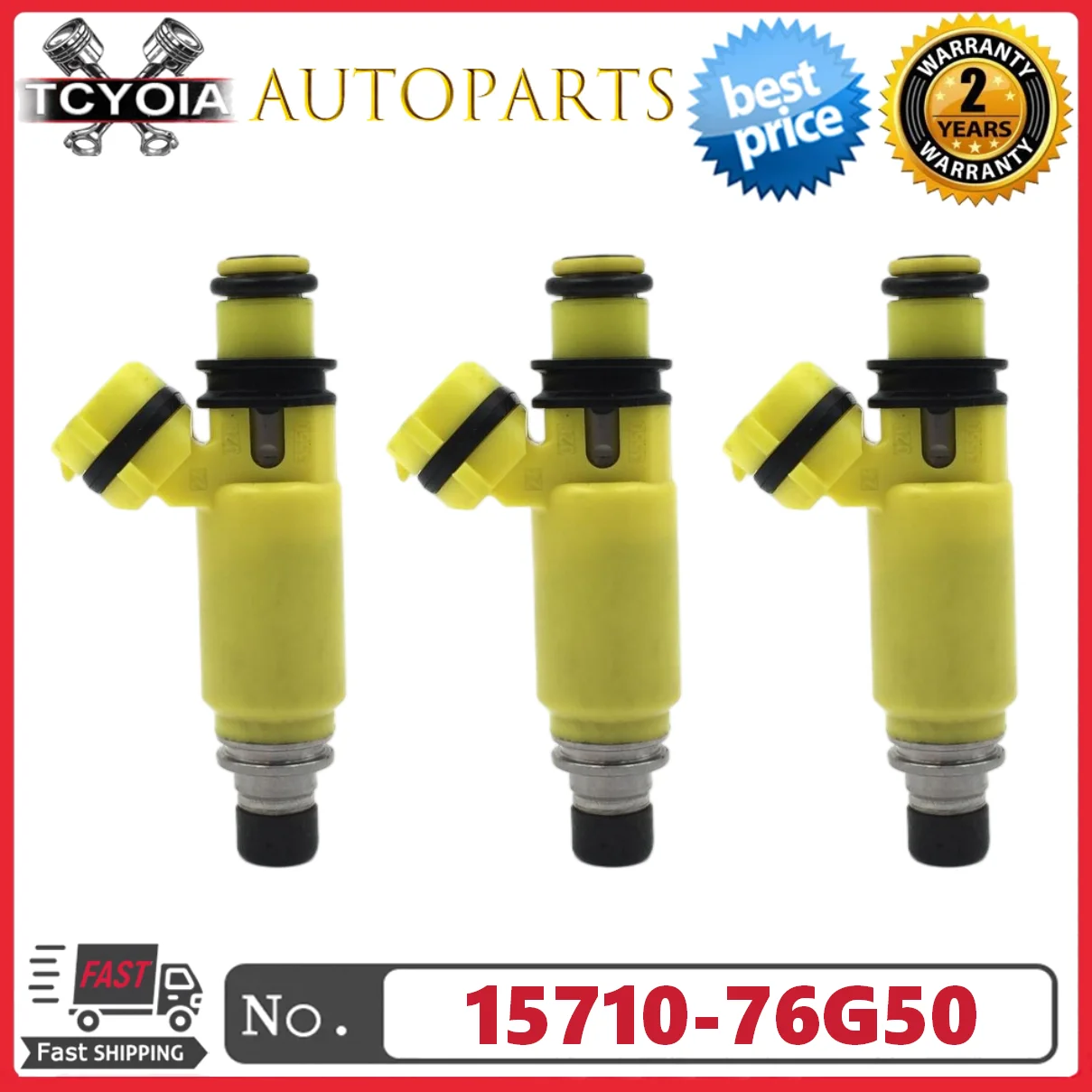 

3 шт. 15710-76G50 Топливная форсунка для Suzuki Alto/Carry Truck/Kei/Swift/ Every F6A 0,6L