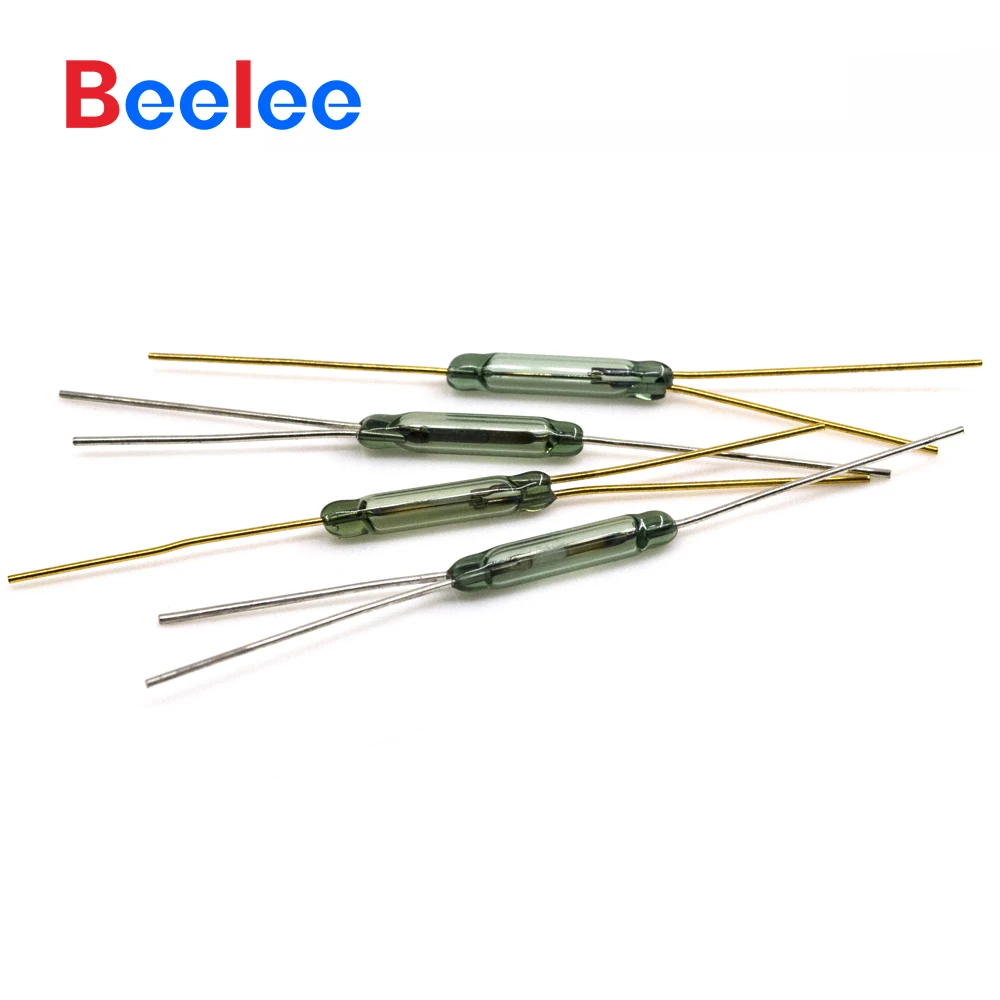 50 Buah Saklar Reed 3 Pin 2.5*14 BL-CGHG-2.5X14-3 Saklar Proximitas Reed Silinder Magnetik Tertutup