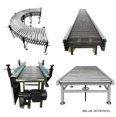 

Efficiency Telescopic Roller Line Mechanical Conveyor Roller Speed Adjustable Heavy Roller Conveyor