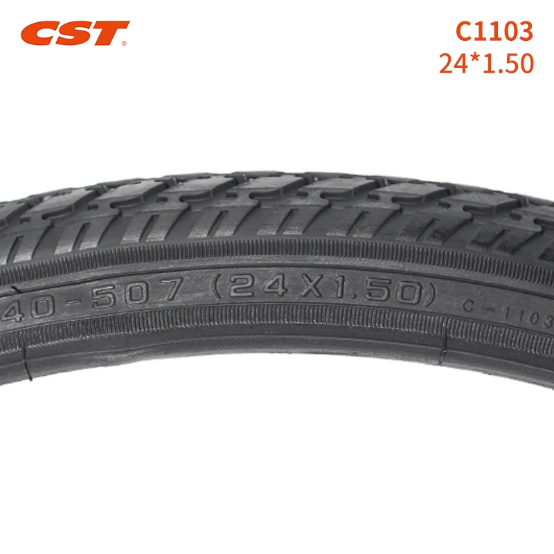 CST mountain bike tires 24 inches MTB Bicycle accessories 40-507 24*1.5  Antiskid and wear resistant bicycle tyre C1103