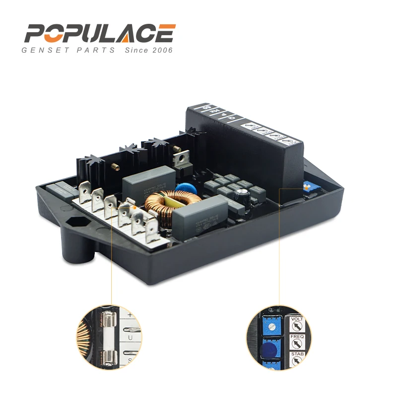 

Заводская цена M16FA655A M40FA640A AVR Бесщеточный генератор Запасные части Автоматический регулятор напряжения Регулируемый стабилизатор