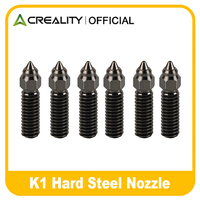 Creality K1 Nozzle Hardened Steel Nozzle Kit 0.2/0.4/0.6/0.8/1.0/1.2mm 3D Printer Parts for K1 / K1 Max/CR-M4 / CR-10 SE ﻿