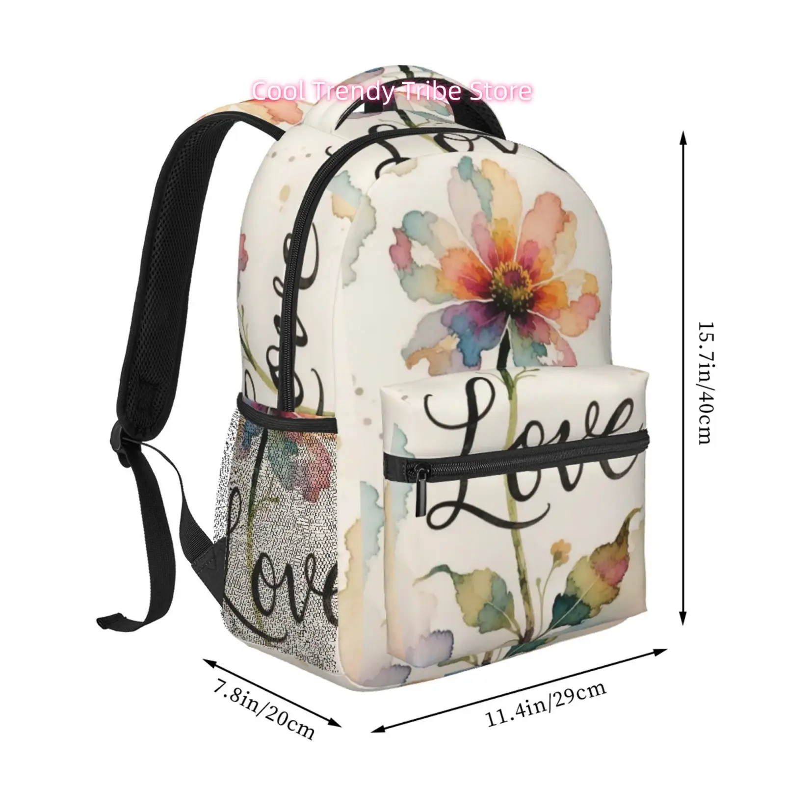 Watercolor Flower with 