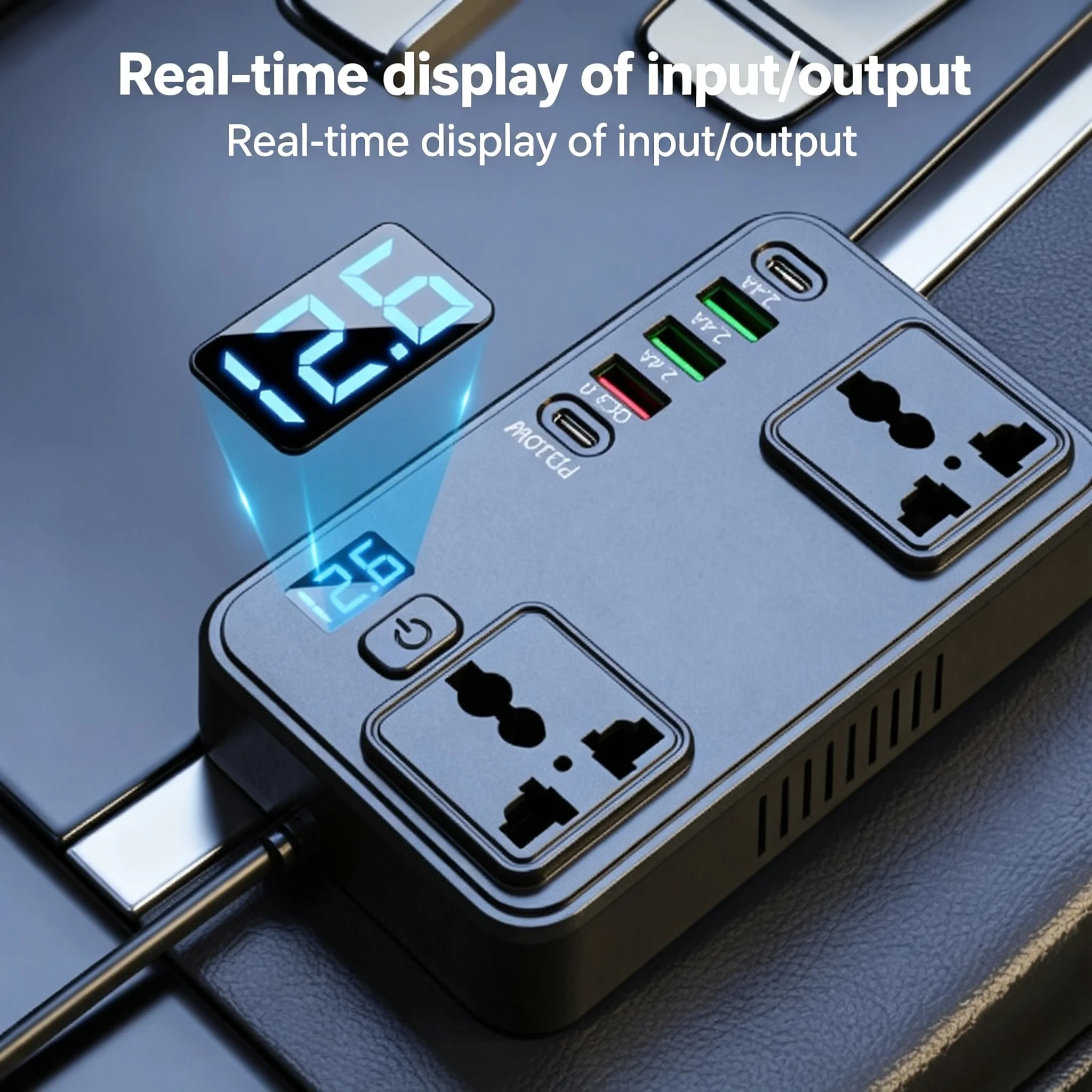 300W Car Power Inverter (Peak) - огляд і ціна Outdoor Power Outlet Extension