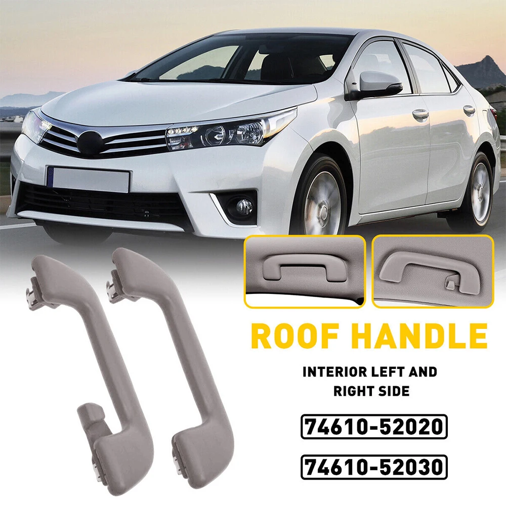 

1/2/4Pcs ABS Roof Ceiling Pull Handle 74610-52030, 74610-52020 For Toyota Yaris Vios Corolla Prius Noah Car Interior Accessories