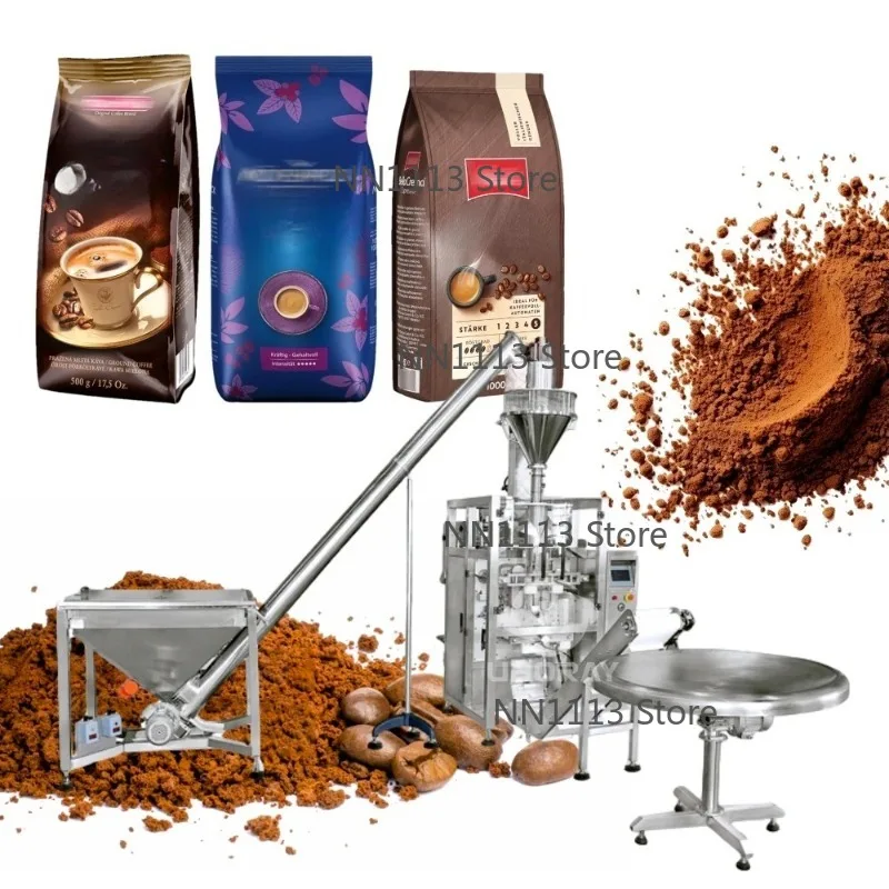 123Hot High Accuracy Automatic Coffee Powder Packing Machine for 500g 1kg Pouches Cocoa & Instant Coffee Packaging Equipment