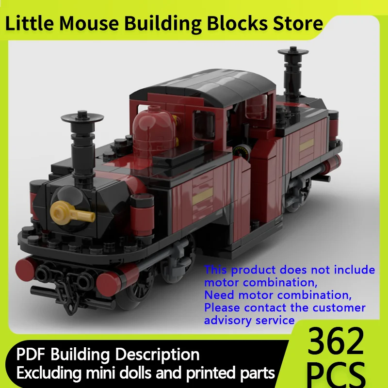 

City Car Model MOC Building Bricks Railway Locomotive Train Modular Technology Children Holiday Gifts Assemble Toys Suit