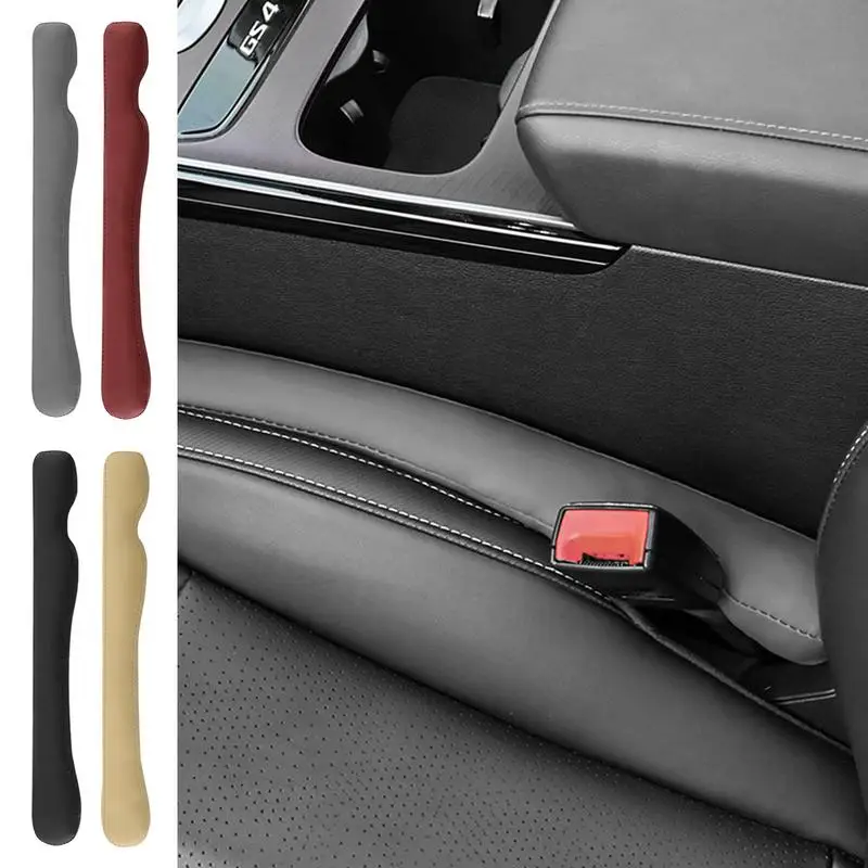 Car Between Seat Filler Car Seat Catcher Between Seats Stop Things From Dropping Auto Side Seat Stopper Soft Side Filling Strip