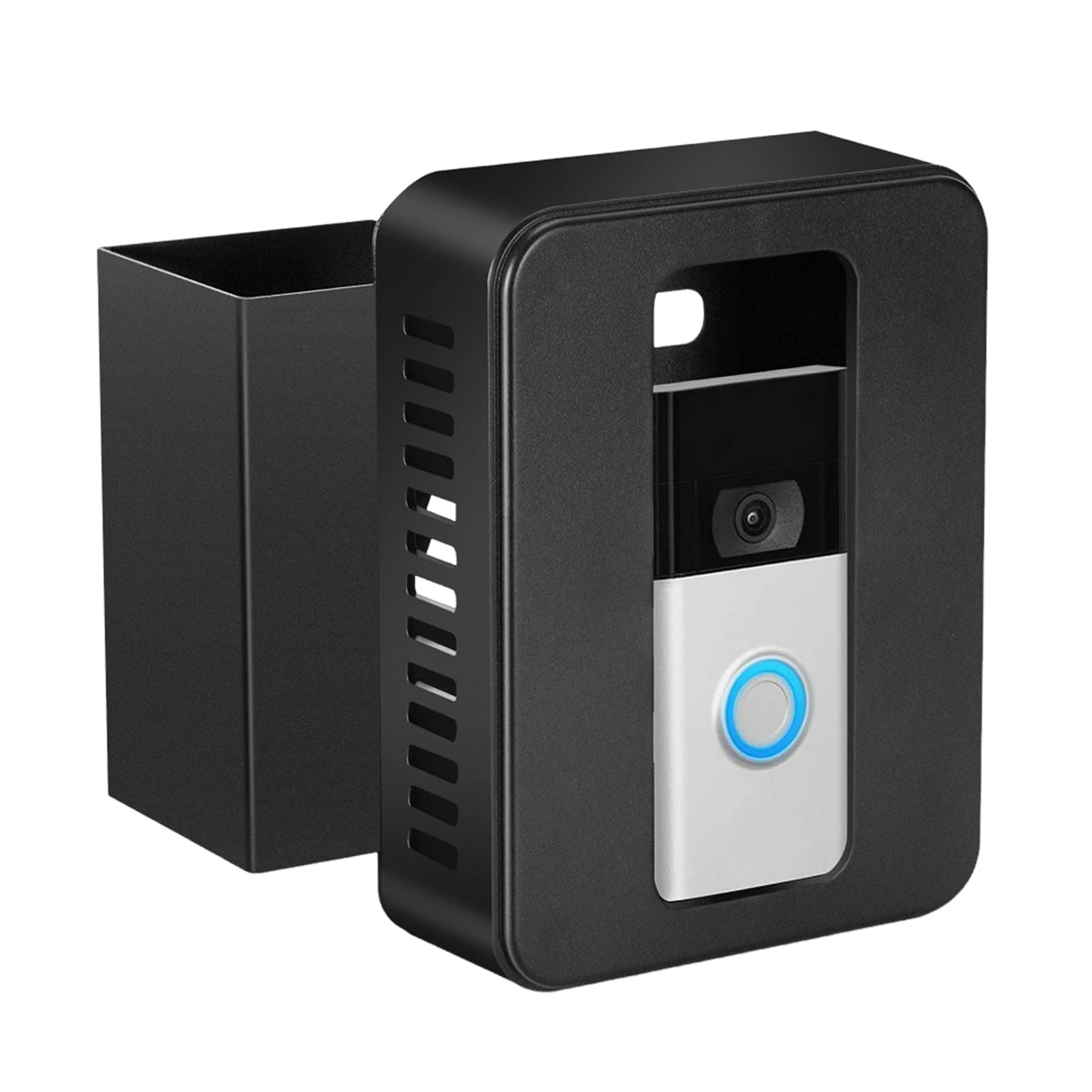 

Outdoor Doorbell Waterproof Cover Drill Ring Doorbell Mount Waterproof Intercom Parts Anti-theft Doorbell Door