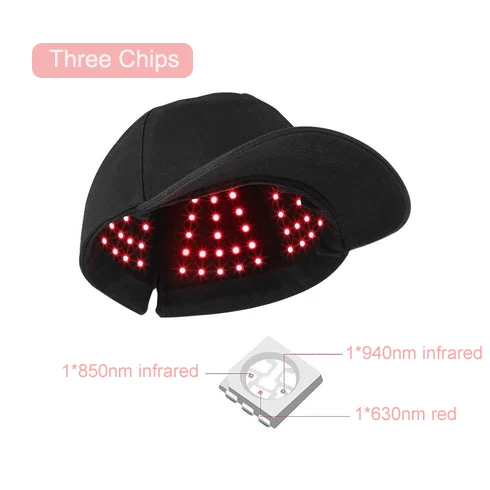 Led Red Light Hat 660nm 850nm 940nm Led Red Light Therapy Helmet Hat Cap