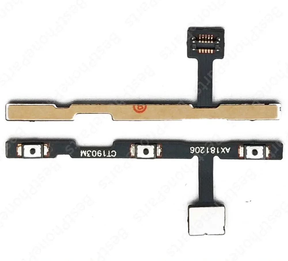 Power On Off Flex Cable For Xiaomi Poco F3 GT F4 M3 M4 X2 X3 X4 Pocophone F1 F2 Pro Volume Key Side Button Mute Switch Parts