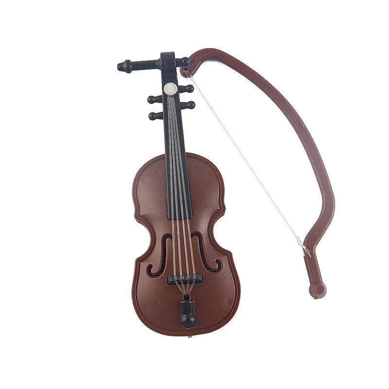 1/12 Dollhouse Accessories Miniatures Violin Musical Instruments Model Toys