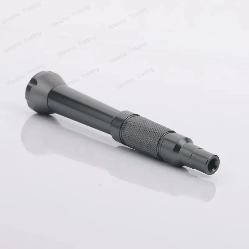 Precision Screwdriver Bit Holder Bearing Aluminium Alloy Magnetic Screwdriver Bolt Handle for H4mm