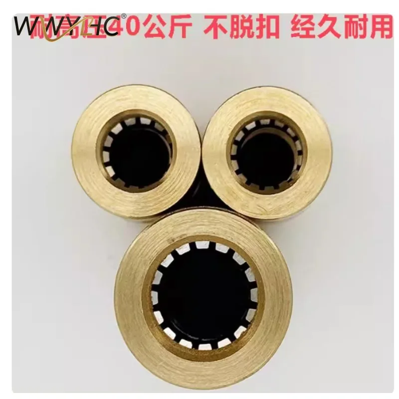 Suitable for All Copper Quick Connector Truck Air Pipe Joint Pneumatic Circuit Air Path 6/8/10/12mm Straight Through