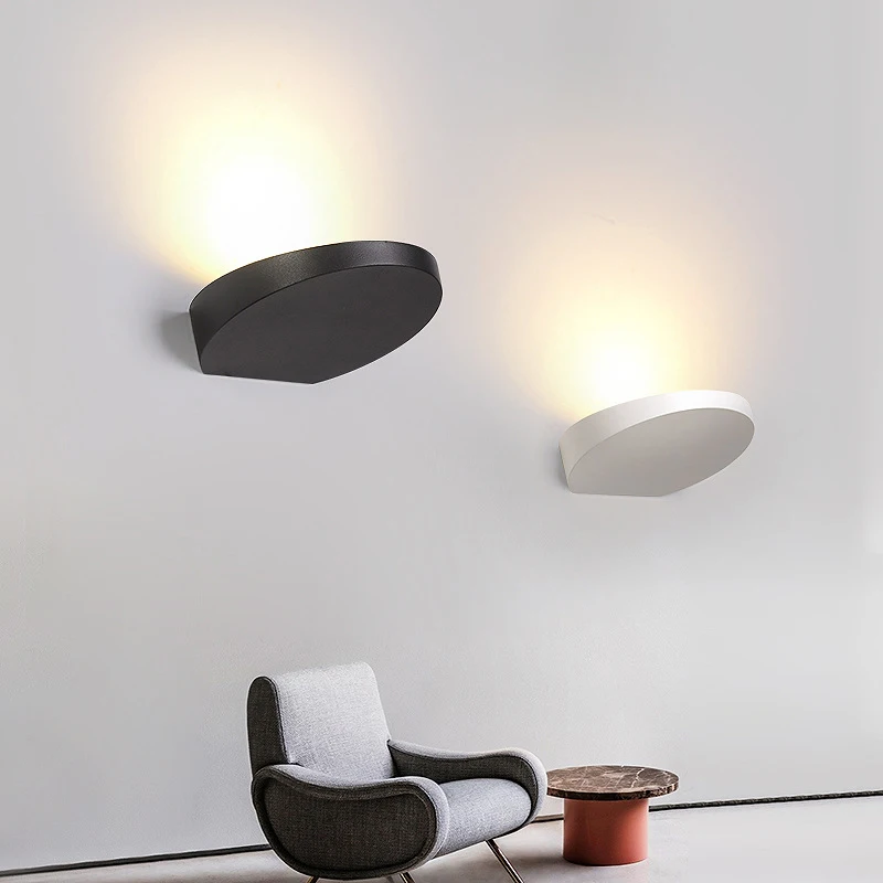 

Nordic LED Wall Lamp Bedroom Bedside Lamp Modern Minimalist Living Room Background Wall Lamp Hotel Corridor Aisle Stairwell