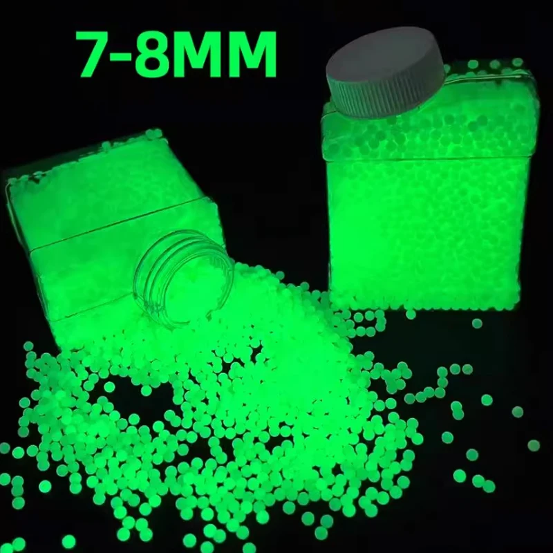 Waterabsorberend Marmer 7-8mm Kristal Zachte Kogel Kinderen Universele Waterbel Kogel Water Ei Jongen Speelgoed met Kogel Artefact