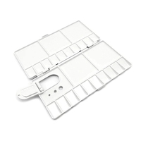 25 Grids Folding Watercolor Palette Art Painting Supplies