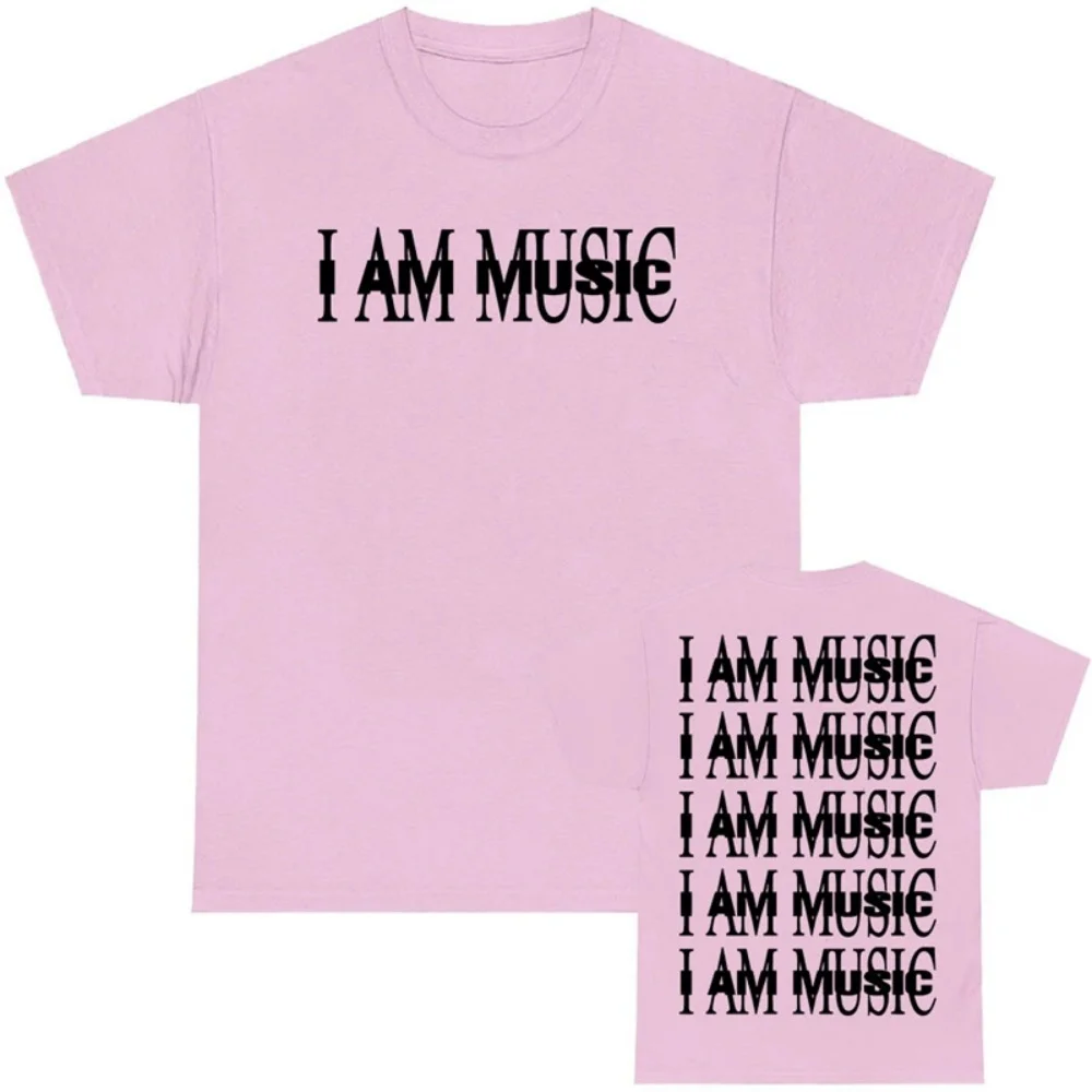 I am Playboi Carti, a music album. Summer men's loose casual T-shirt with short sleeves