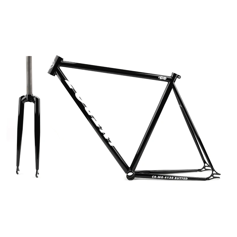 INTRO7 Fixed Gear Bike CR-MO Frame 700C Fixie Bicycle 52 55cm Track Cycling Framesets