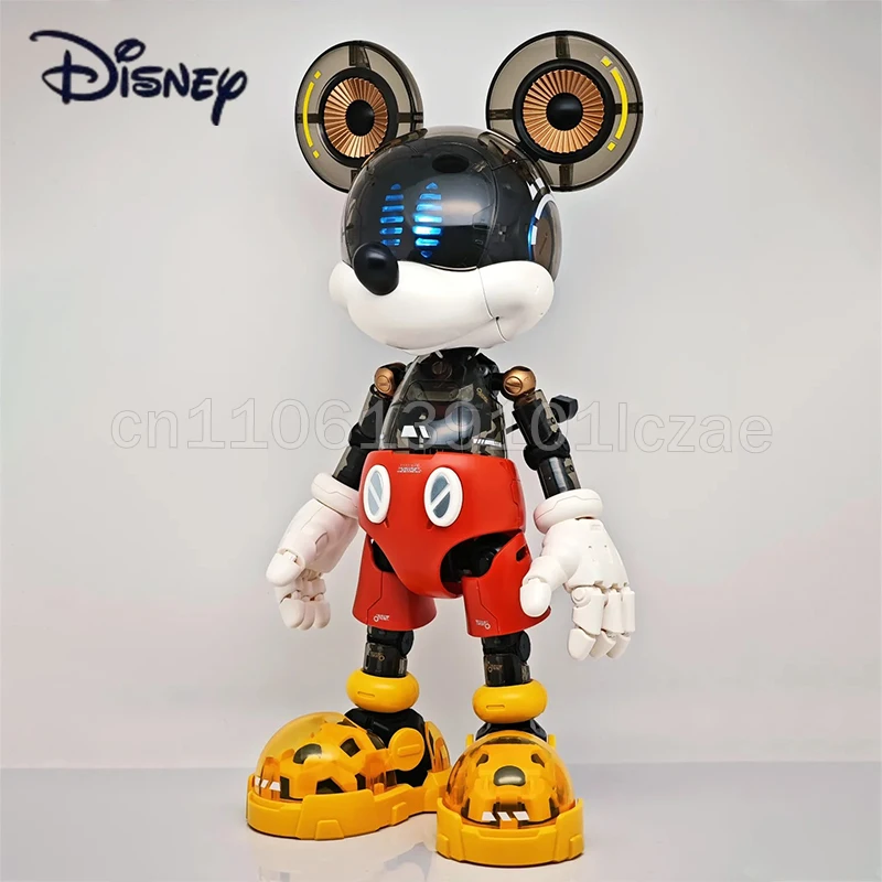 

Original Disney Sluban Pleyerid Cyber Mickey Three Modes Anime Action Figure Assembly Model Toys Ornament Birthday Gifts