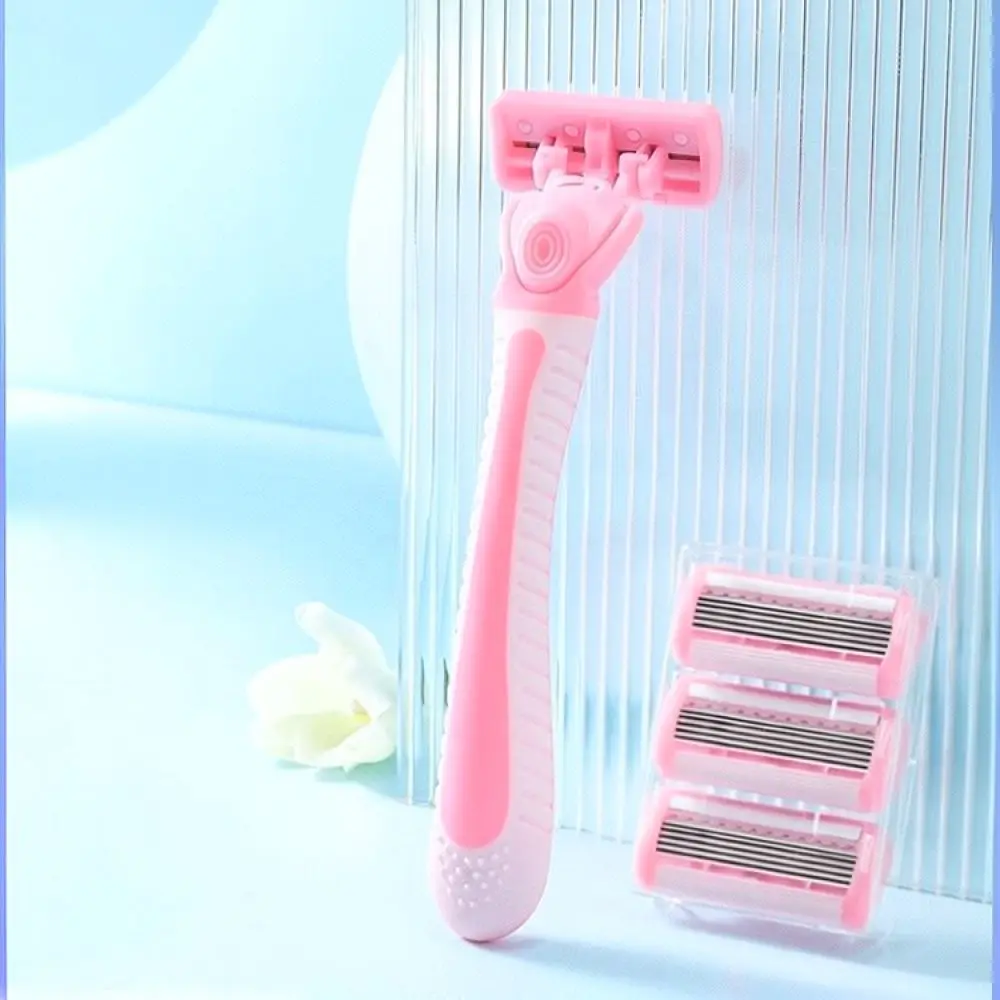 Portable Manual Razor For Women Hair Removal Bikini Trimmer Shaving Tool For Underarm Body Legs Safe Grooming Kit view 3