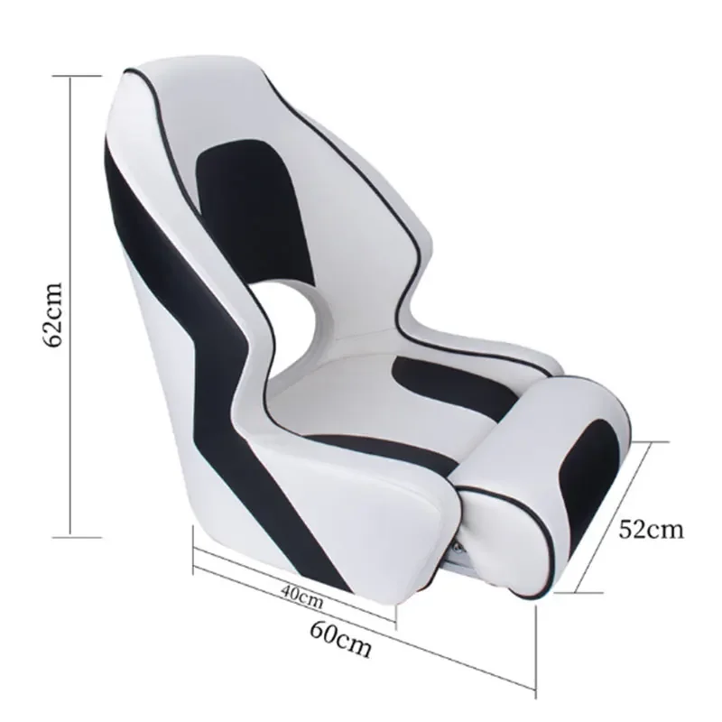 High backrest marine seats, waterproof folding marine seats, other marine supplies, fishing boat seats