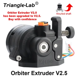Extrusora Orbiter RS Trianglelab V2.5 MOTOR LDO doble engranaje accionamiento directo Compatible ender3 CR10 PLA PEI TPU ABS filamento