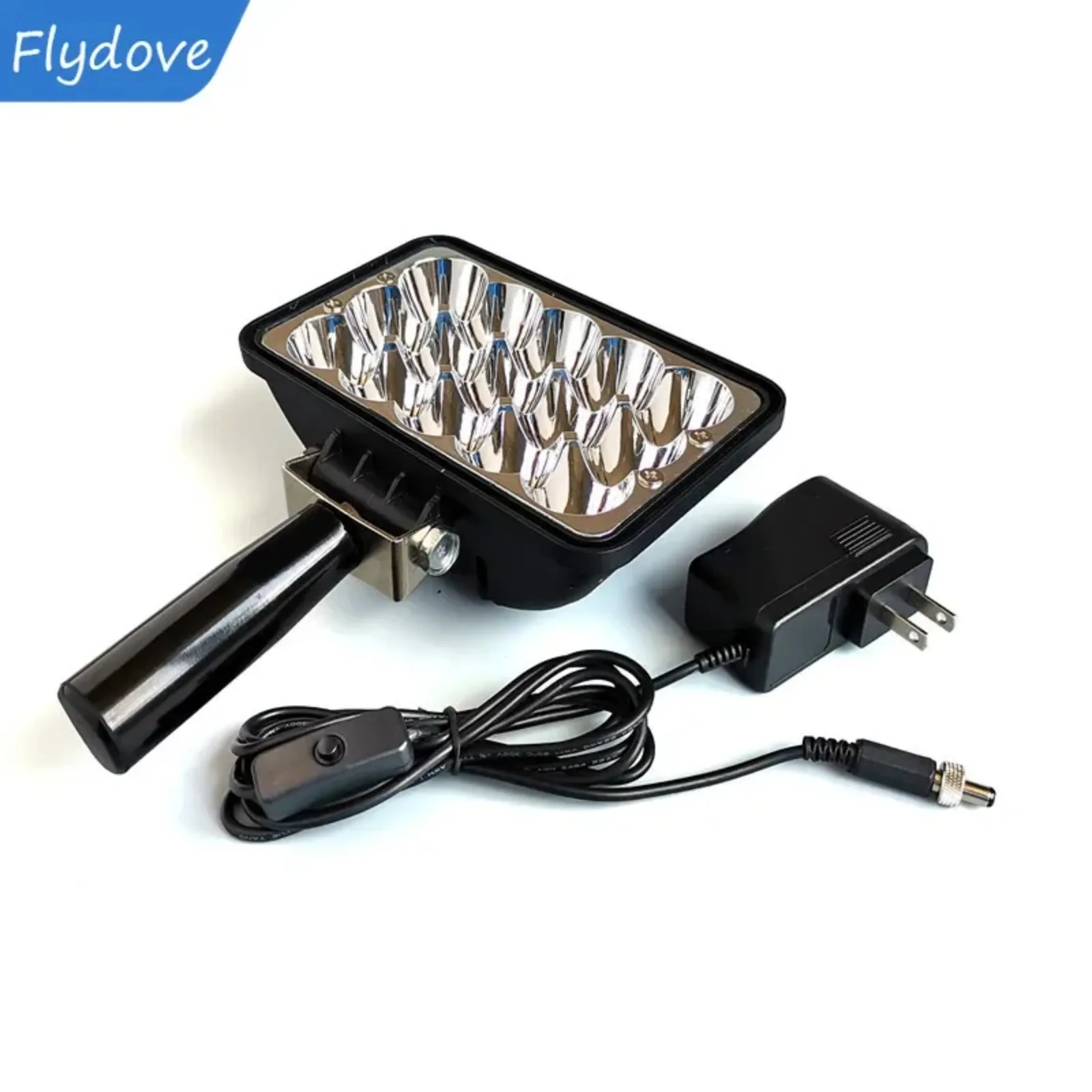 Flydove كريستال قطرة الغراء الراتنج طلاء الحبر المحمولة الأشعة فوق البنفسجية علاج مصباح مقبض ناعم حجم صغير طباعة لوحة لاصقة بدون ظل