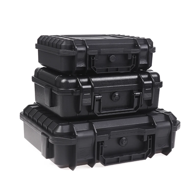 1Pc Waterproof Hard Carry Case Bag Tool Case With Pre-cut Sponge Storage Box Hardware Toolbox Safety Protector Organizer