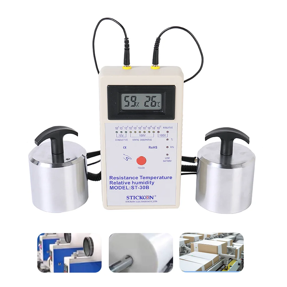 

ST030B Heavy Plastic Surface Resistance Tester for Electronic Equipment Anti-Static Testing 10V-100V Input