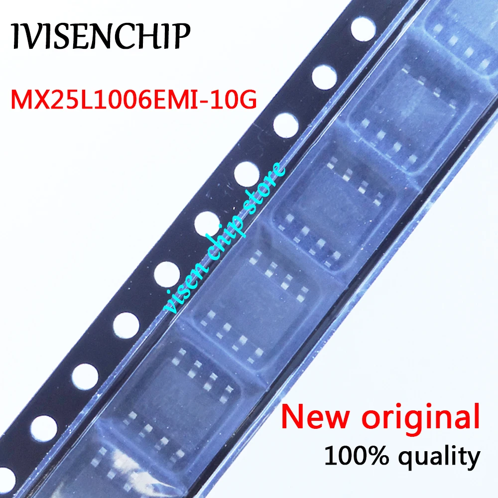 10pieces MX25L1006EMI-10G 25L1006EMI-10G MX25L1006E MX25L1006 25L1006E SOP-8 chipset