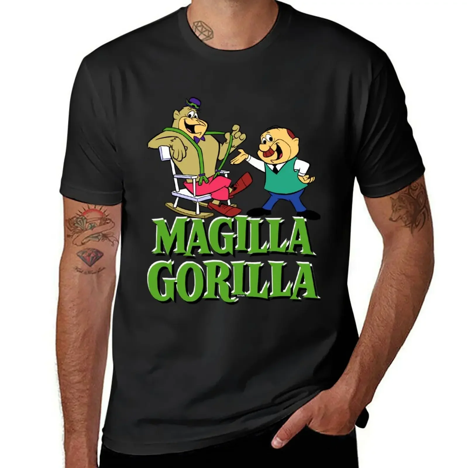 Magilla Gorilla \t\t T-Shirt custom t shirt street wear clothing for men