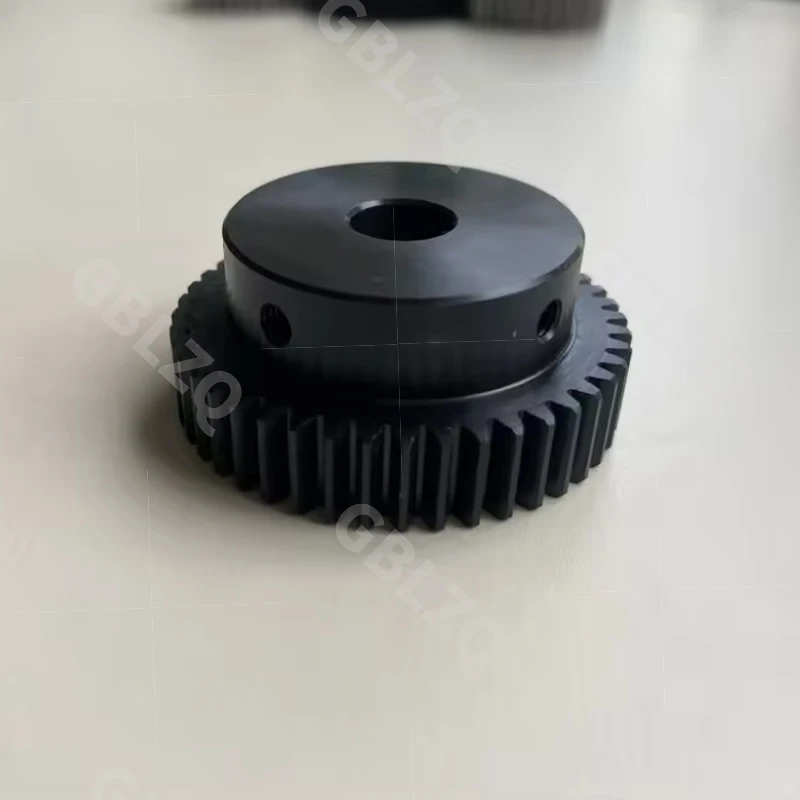 Module 1 Spur Gear 26t-29t Carbon Steel Blackened Motor Gear Bore 5-15mm Industrial Machinery Drive Gear,Small Module Gear