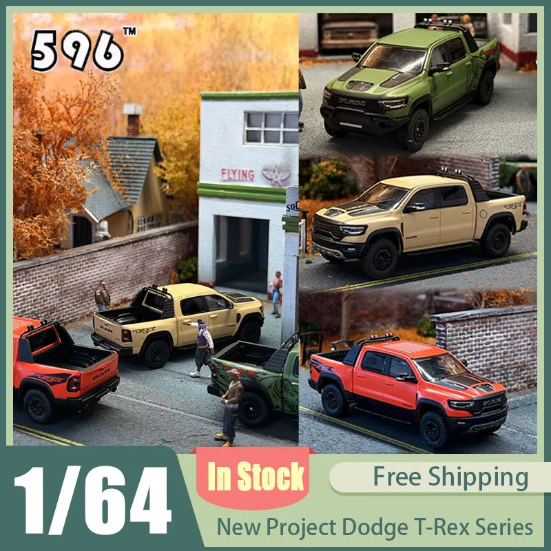 

Масштабная модель внедорожника Dodge Ram 1500 TRX Edition 1:64, новый стиль, коллекционная, из сплава, для демонстрации, лимитированная серия, игрушка, подарок